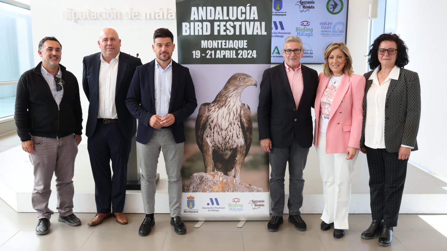 La Diputación de Málaga participa en el primer festival ornitológico de la provincia