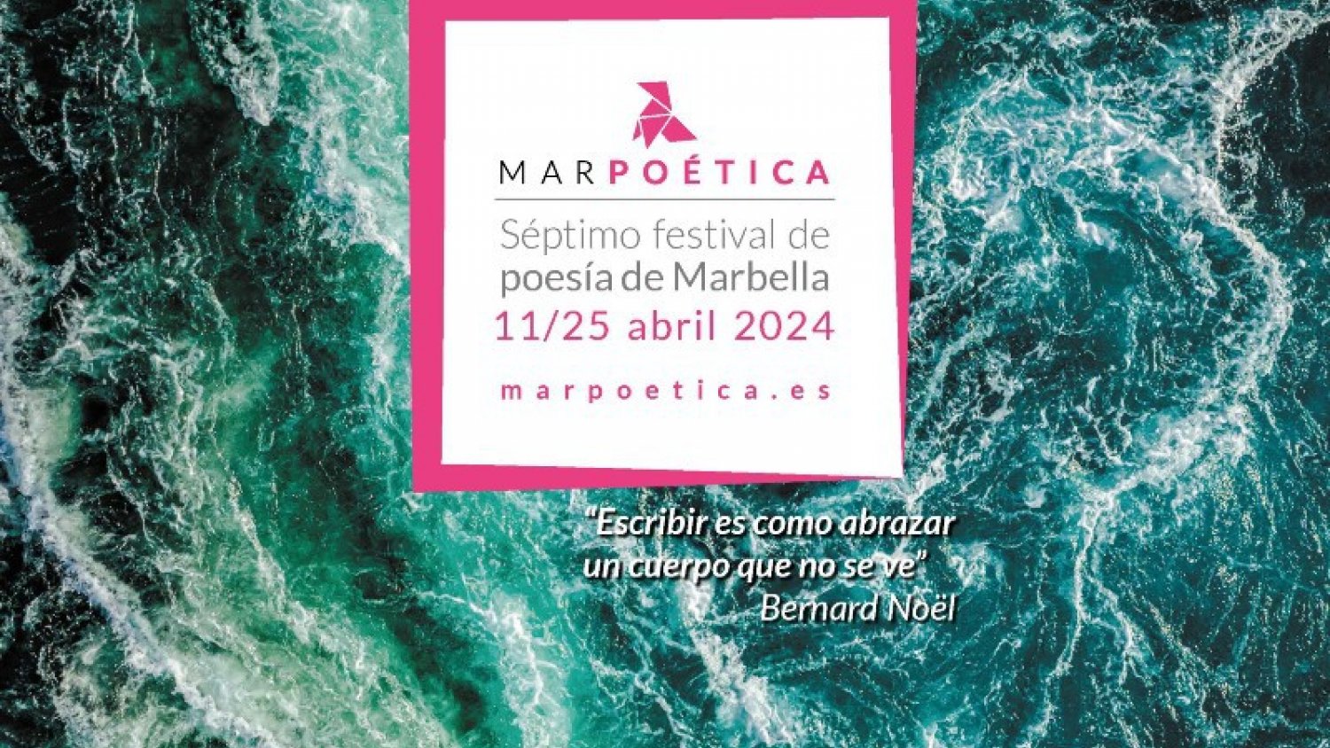 Marpoética inicia en Marbella su séptima edición de la mano de Miguel Poveda y Alberto Conejero