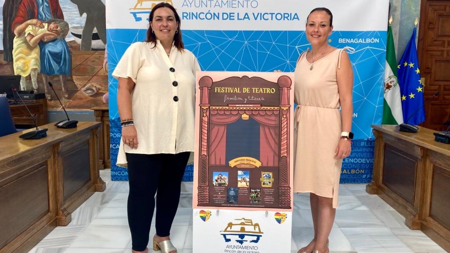 Rincón de la Victoria celebra el Festival de Teatro Familiar y Títeres en el Auditorio Municipal
