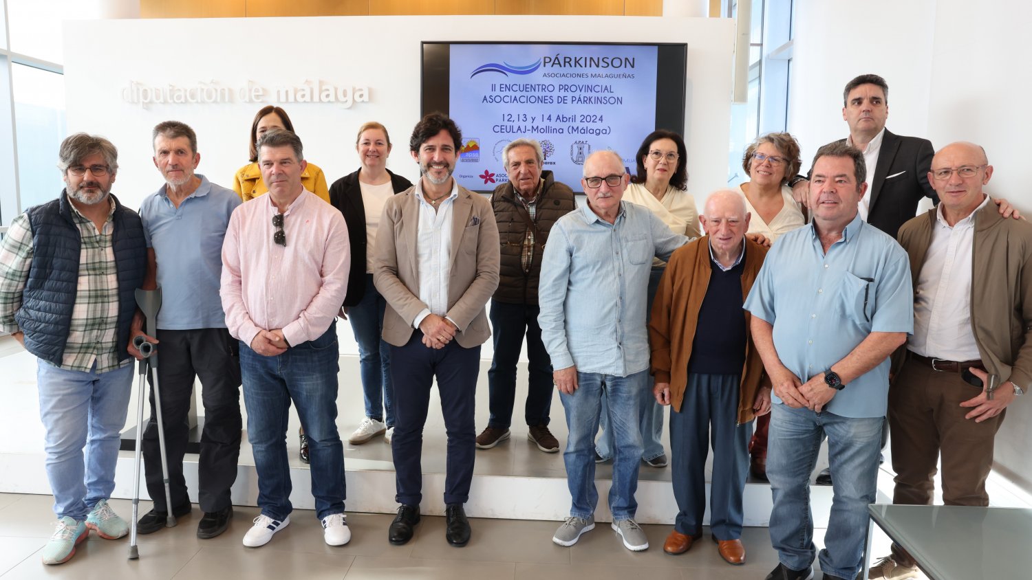 Diputación impulsa un proyecto de Parkinson Málaga para difundir online servicios y terapias