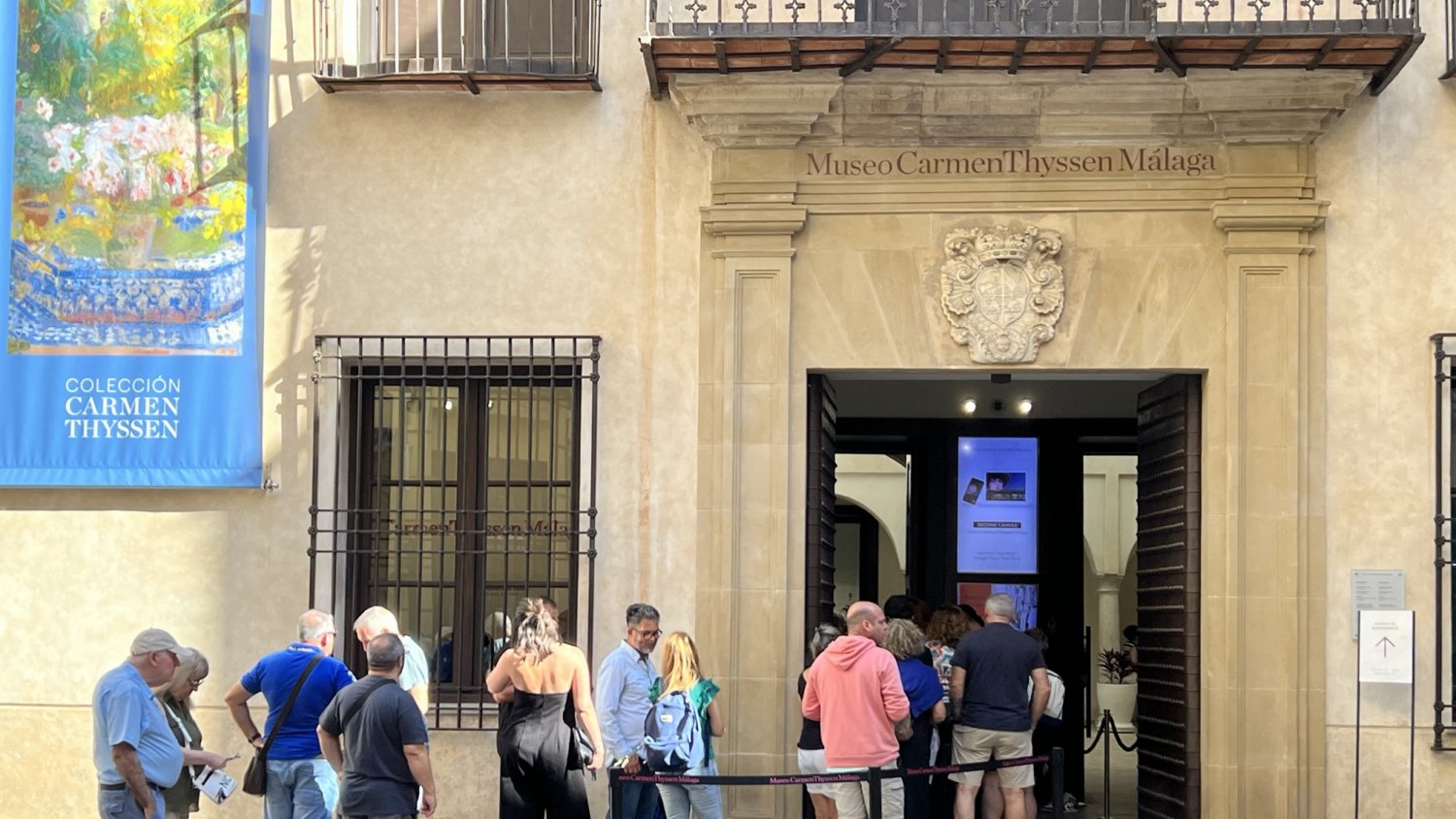 El Museo Carmen Thyssen Málaga supera los dos millones de visitantes