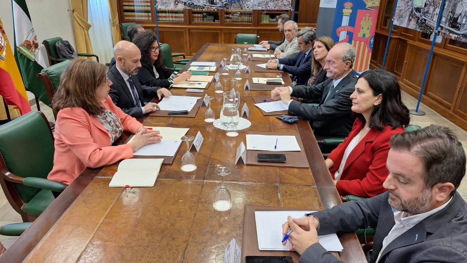 El Gobierno informa al Ayuntamiento de Málaga sobre la ampliación a tres carriles la MA-20 entre Torremolinos y Málaga