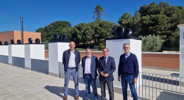 Finalizadas las obras de ampliación para ciclos formativos del IES Martín de Aldehuela de Málaga 