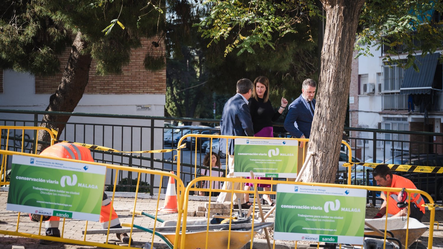 El Ayuntamiento de Málaga realiza más de 24.000 actuaciones de renovación urbana en los distritos 