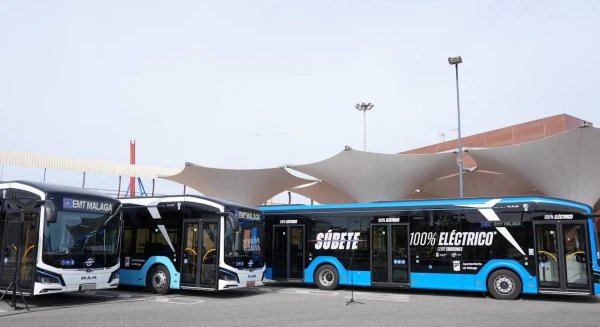 El Ayuntamiento de Málaga adquiere 13 nuevos autobuses 100% eléctricos 