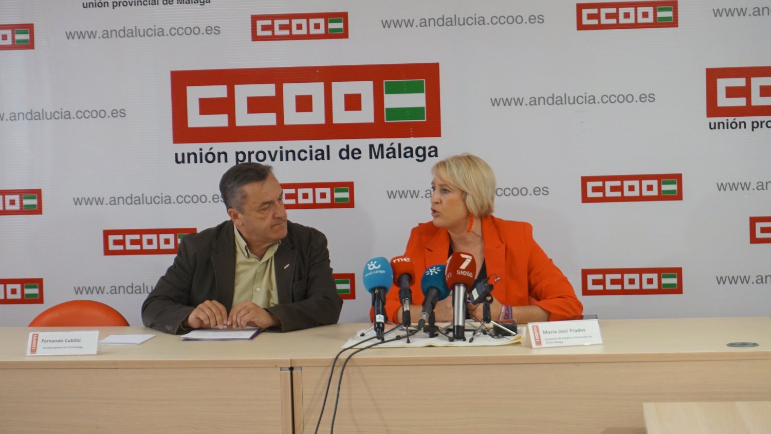 CCOO asegura que el empleo malagueño crece un 6,3%, pero a costa de la parcialidad y la brecha de género