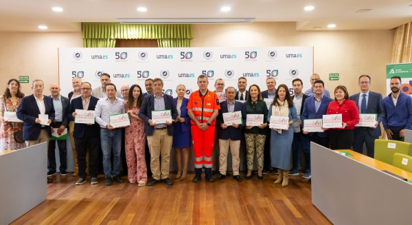 El 061 reconoce a la Universidad de Málaga como zona cardioasegurada