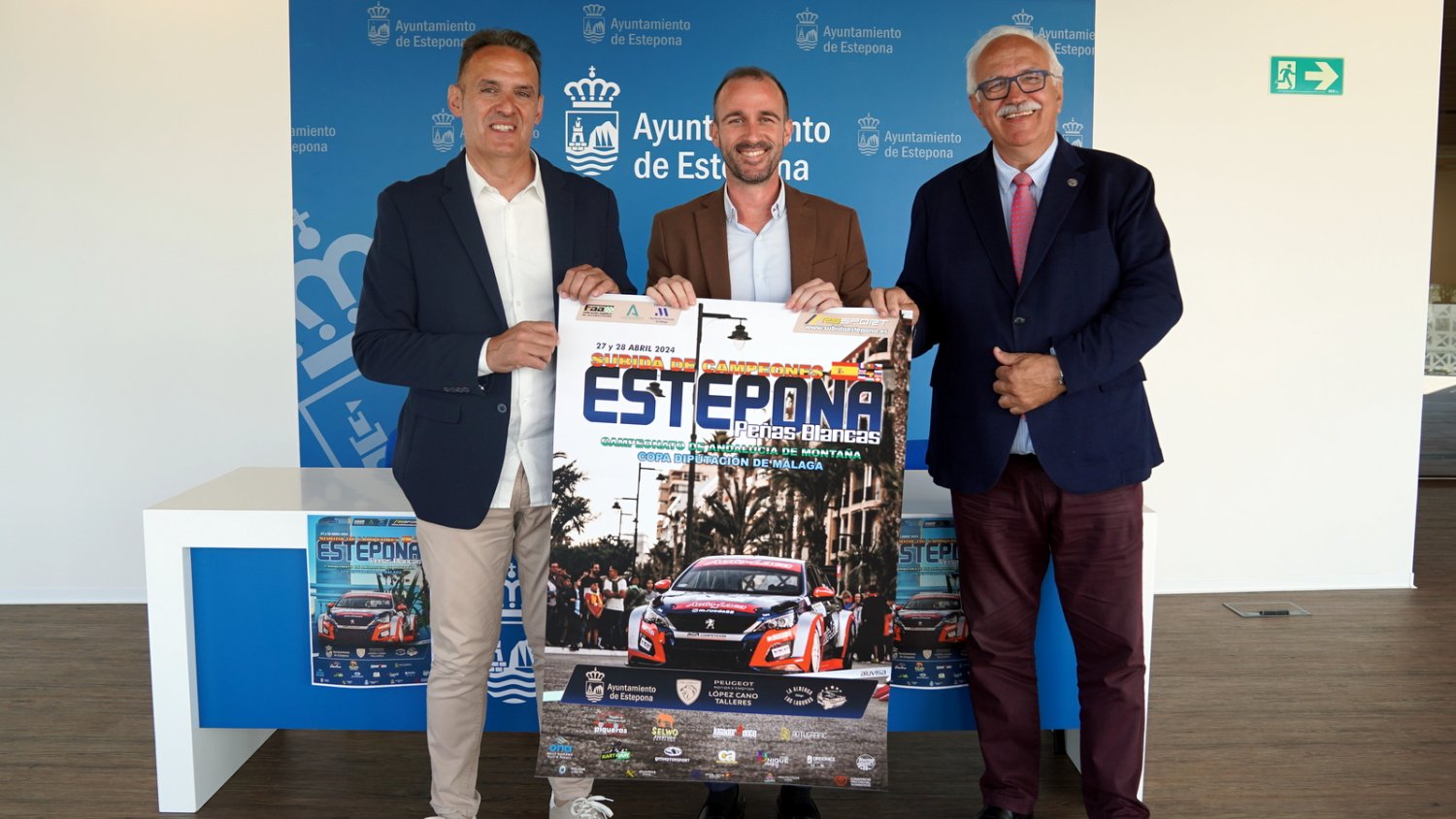 Estepona acoge la XV Subida Estepona-Peñas Blancas con un récord de vehículos participantes