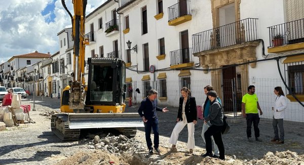 Arrancan en Ronda las obras de remodelación integral de la calle Real en la barriada de Padre Jesús