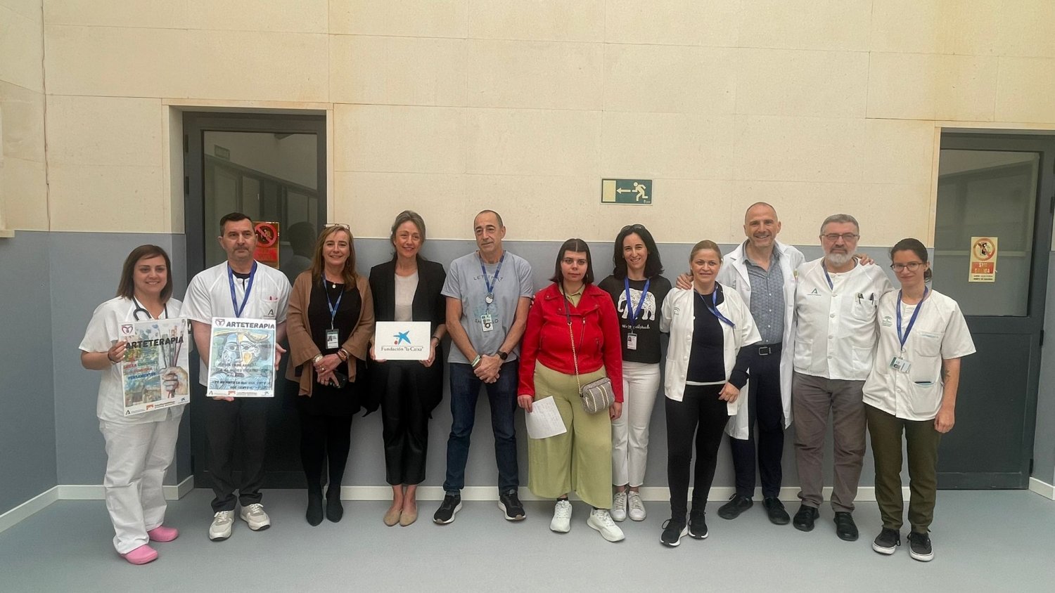 Pacientes del Hospital de Antequera visitan el Museo Picasso de Málaga gracias al programa Arteterapia