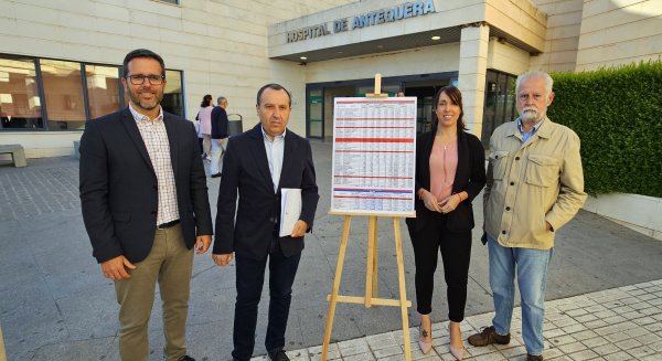 PSOE pide la dimisión de la gerente del Hospital de Antequera por el aumento de listas de espera en seis meses