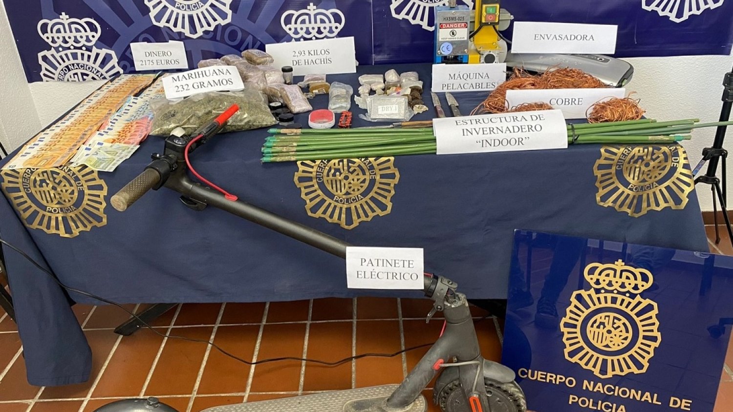 Desarticulado un punto de venta de drogas en Mijas y detenidas cuatro personas por su presunta implicación