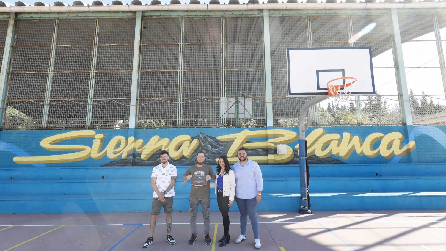 El IES Sierra Blanca de Marbella abre la segunda iniciativa de ‘MRB Urban Project’