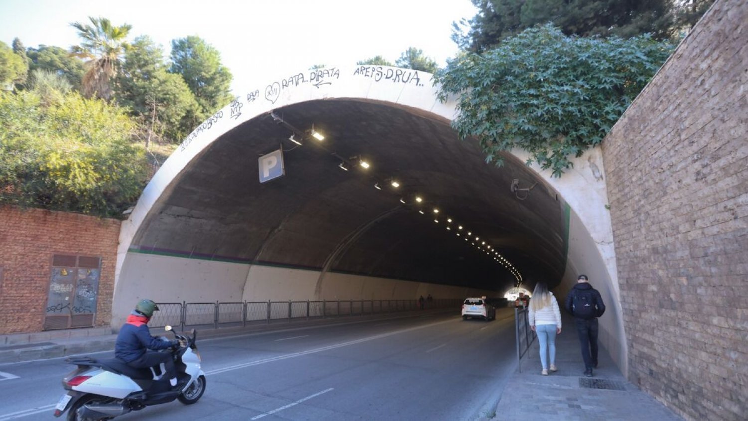Afectaciones a la movilidad en Málaga con motivo de la obra del túnel de la Alcazaba