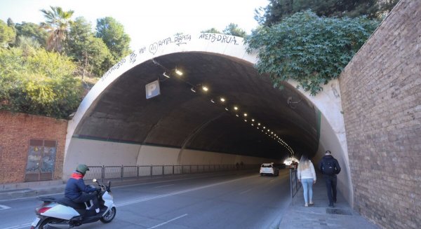 Afectaciones a la movilidad en Málaga con motivo de la obra del túnel de la Alcazaba