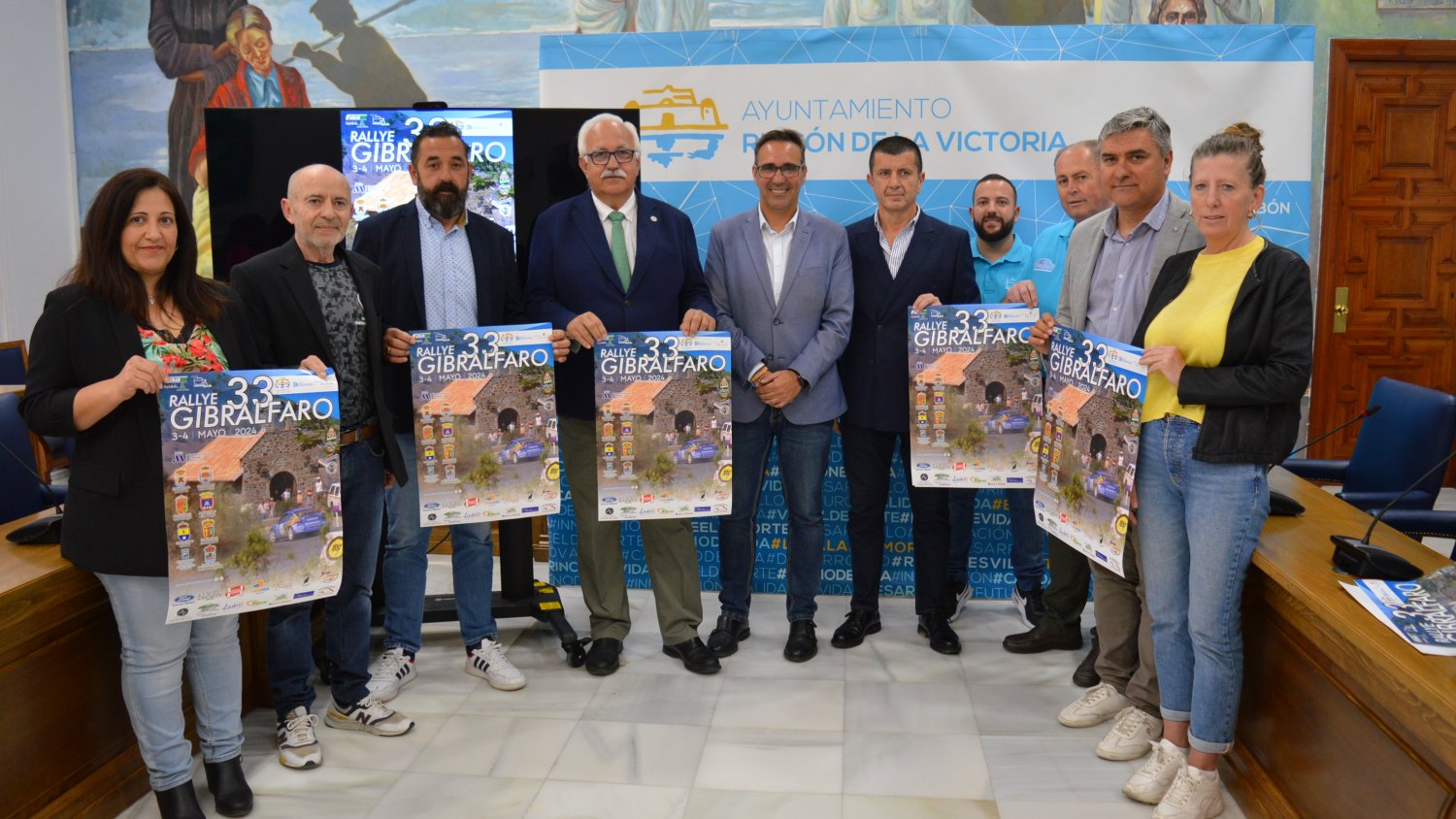 Rincón de la Victoria, sede del Rallye Gibralfaro con la presencia de medio centenar de pilotos de Andalucía 