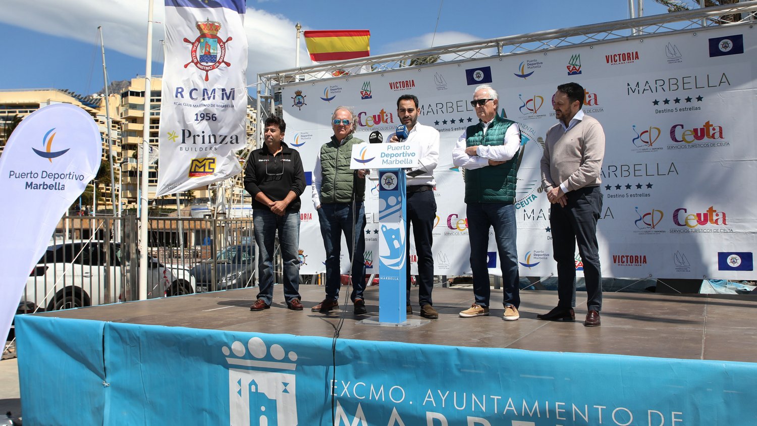 Marbella, escenario del inicio de la VI Regata Intercontinental Marbella Ceuta