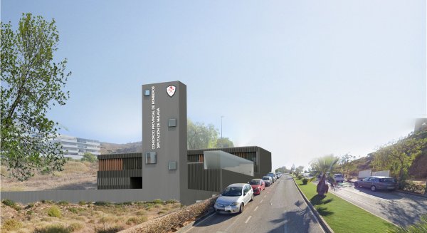 La Diputación de Málaga adjudica por 4,3M€ las obras del nuevo parque de bomberos de Rincón de la Victoria