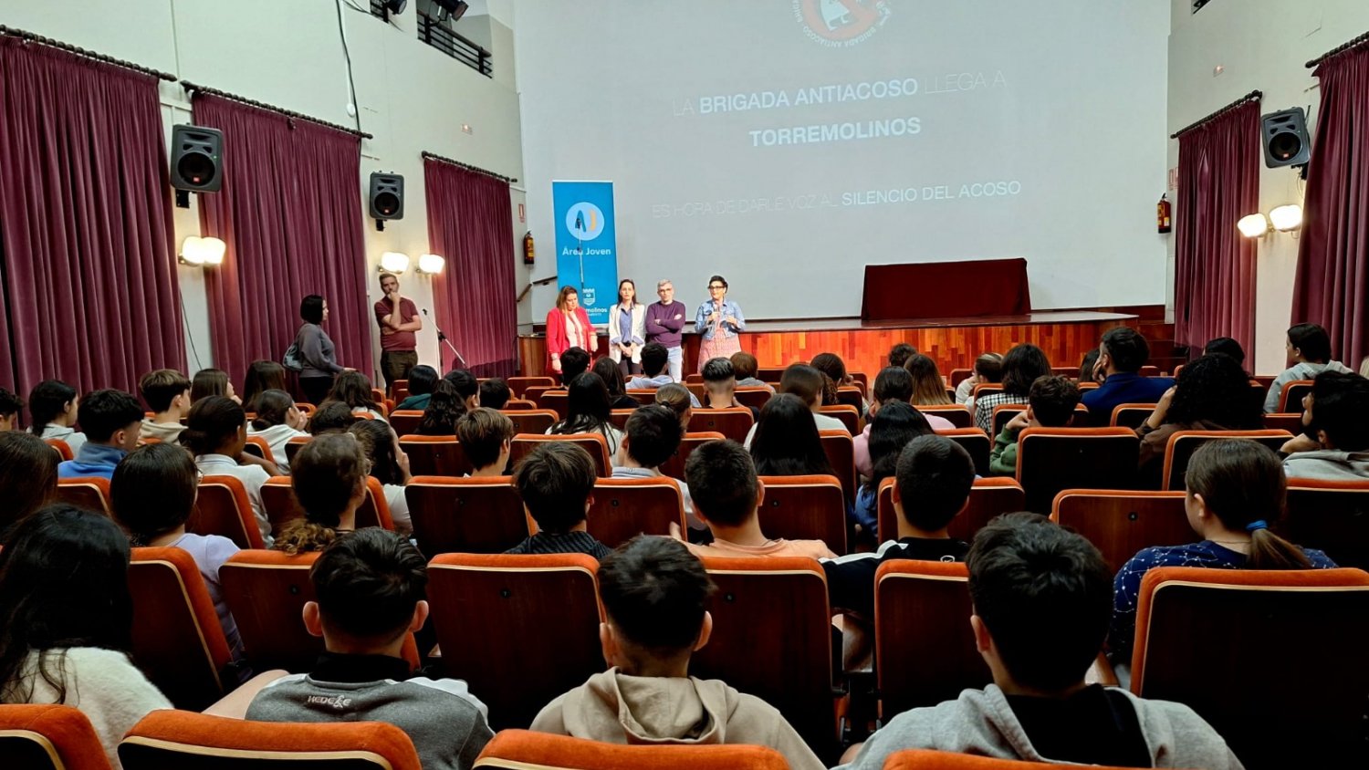 Más de un millar de estudiantes participan en Torremolinos en el Plan de prevención del Acoso Escolar y Delitos de Odio