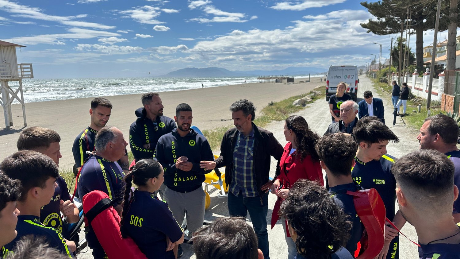 La Diputación de Málaga concluye la formación en socorrismo a voluntarios de Protección Civil