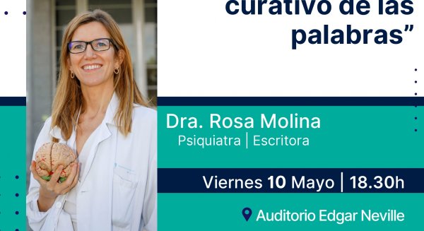 La doctora Rosa Molina habla sobre el poder curativo de las palabras en Escuelas de Familia de Diputación de Málaga
