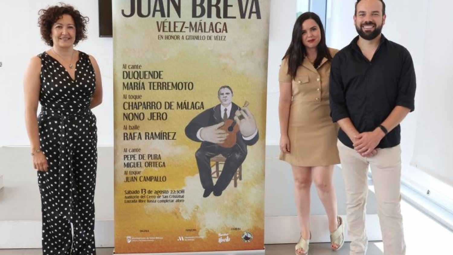 Duquende, María Terremoto y Rafa Ramírez, protagonistas en el Festival Flamenco 'Juan Breva' de Vélez-Málaga