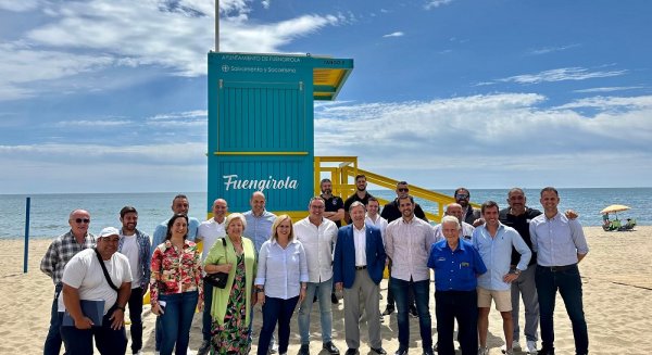 Fuengirola se promociona en Madrid y lleva lo mejor de su playa hasta el barrio de Chamberí
