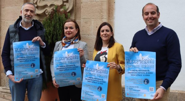 Ronda colabora con la Hermandad del Santo Entierro en el concierto solidario ‘Música para el Espíritu’