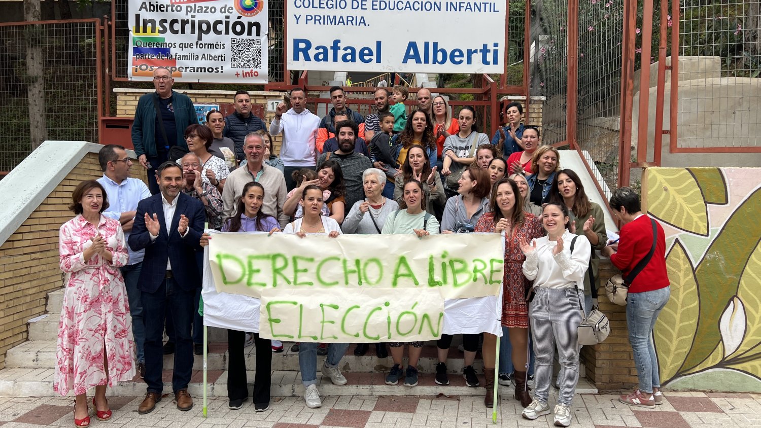 PSOE Málaga exige a la Junta 'que dé marcha atrás' al cierre de una línea pública de 3 años en el CEIP Rafael Alberti