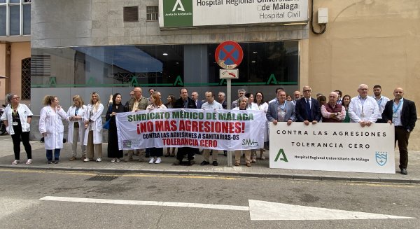 Un paciente amenaza a una médica en el Hospital Civil de Málaga por su disconformidad con el cambio de tratamiento