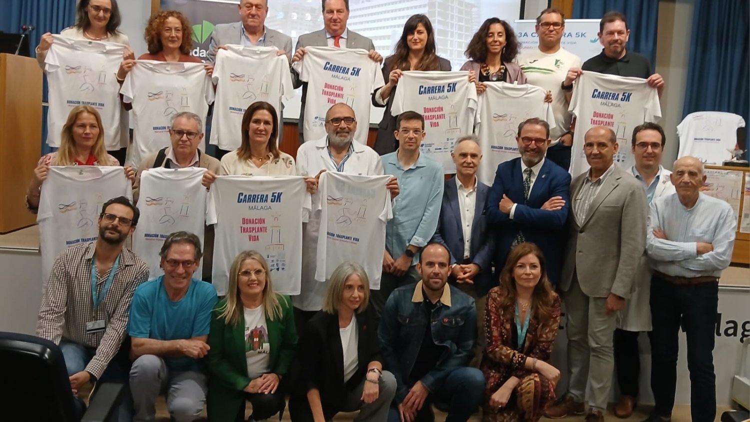 El Hospital Materno de Málaga acoge la presentación de la III Carrera “Donación, Trasplante y Vida”