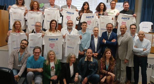 El Hospital Materno de Málaga acoge la presentación de la III Carrera “Donación, Trasplante y Vida”