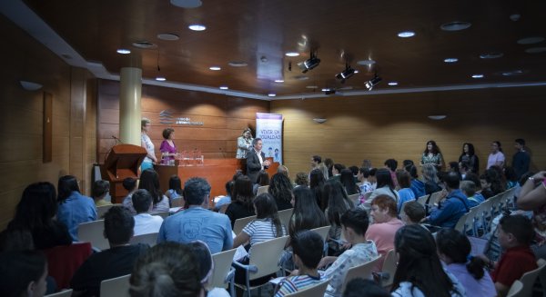 Ayuntamiento de Málaga entrega los diplomas a los centros educativos participantes en el programa Vivir en Igualdad