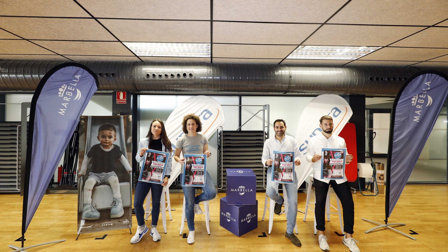 El Ayuntamiento de Marbella respalda la tercera edición del evento solidario a favor de Debra Piel de Mariposa