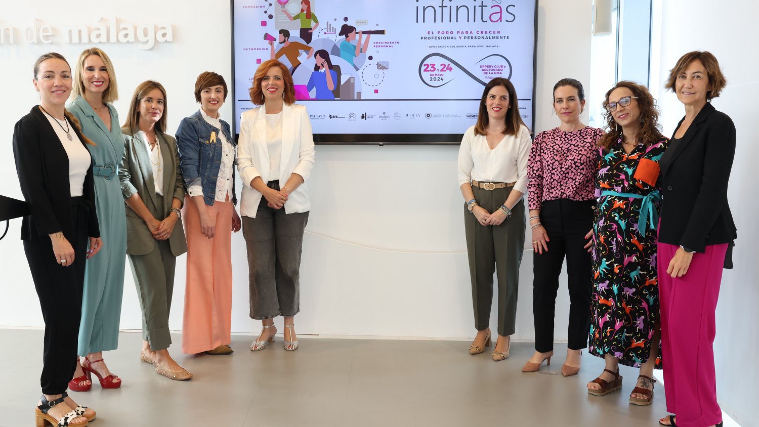 El foro 'Infinitas' aborda en Málaga estrategias de crecimiento personal y profesional para empresarias