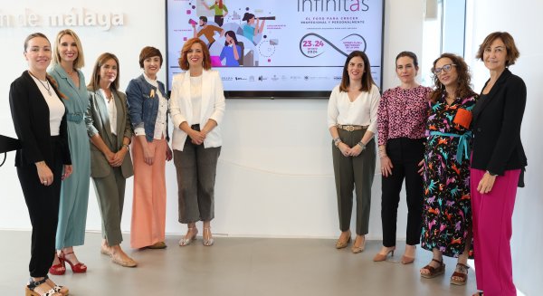 El foro 'Infinitas' aborda en Málaga estrategias de crecimiento personal y profesional para empresarias