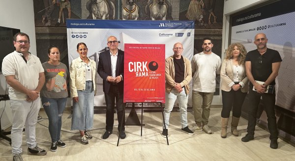 La VIII edición de Cirkorama lleva a Málaga y a 16 municipios un programa de espectáculos circenses