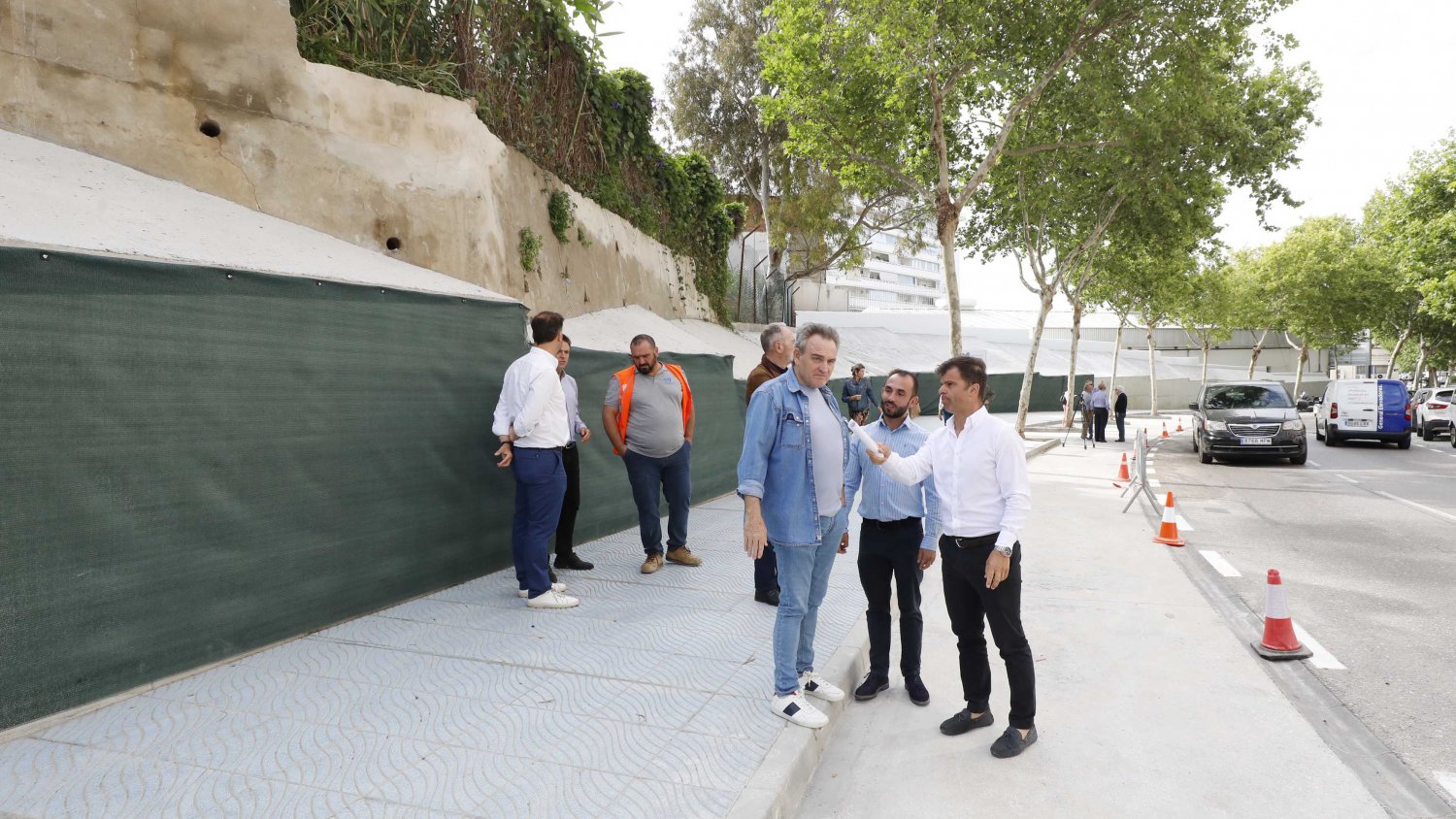 Marbella finaliza las obras de remodelación del tramo sur de la avenida José Manuel Vallés
