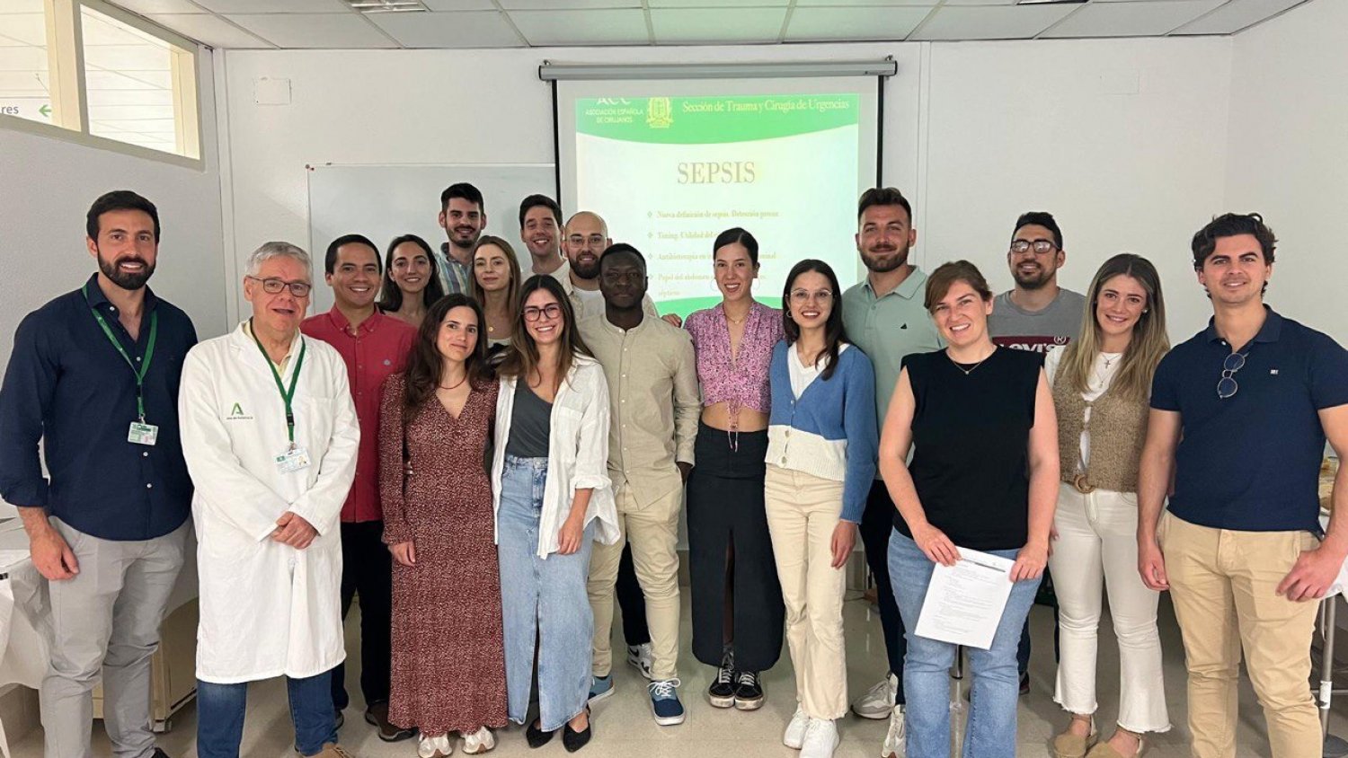 El Hospital Clínico de Málaga acoge la VII edición de la formación de Cirugía de Urgencias para médicos residentes