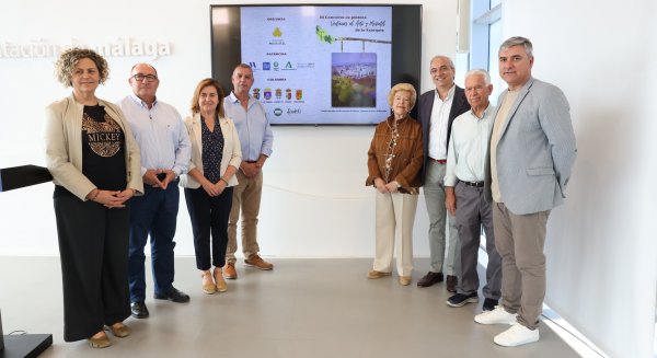 Diputación de Málaga colabora con el certamen de pintura destinado a promocionar la pasa moscatel de la Axarquía