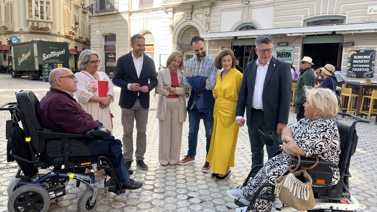 PSOE Málaga propone una modificación a la ordenanza de vía pública para recuperar el espíritu peatonal del centro
