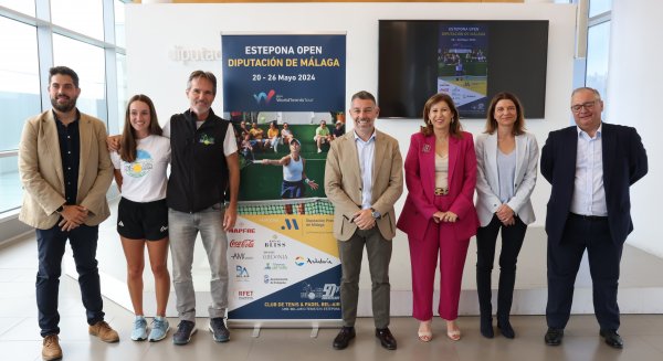 Un centenar de tenistas participan en el torneo femenino Estepona Open Diputación de Málaga