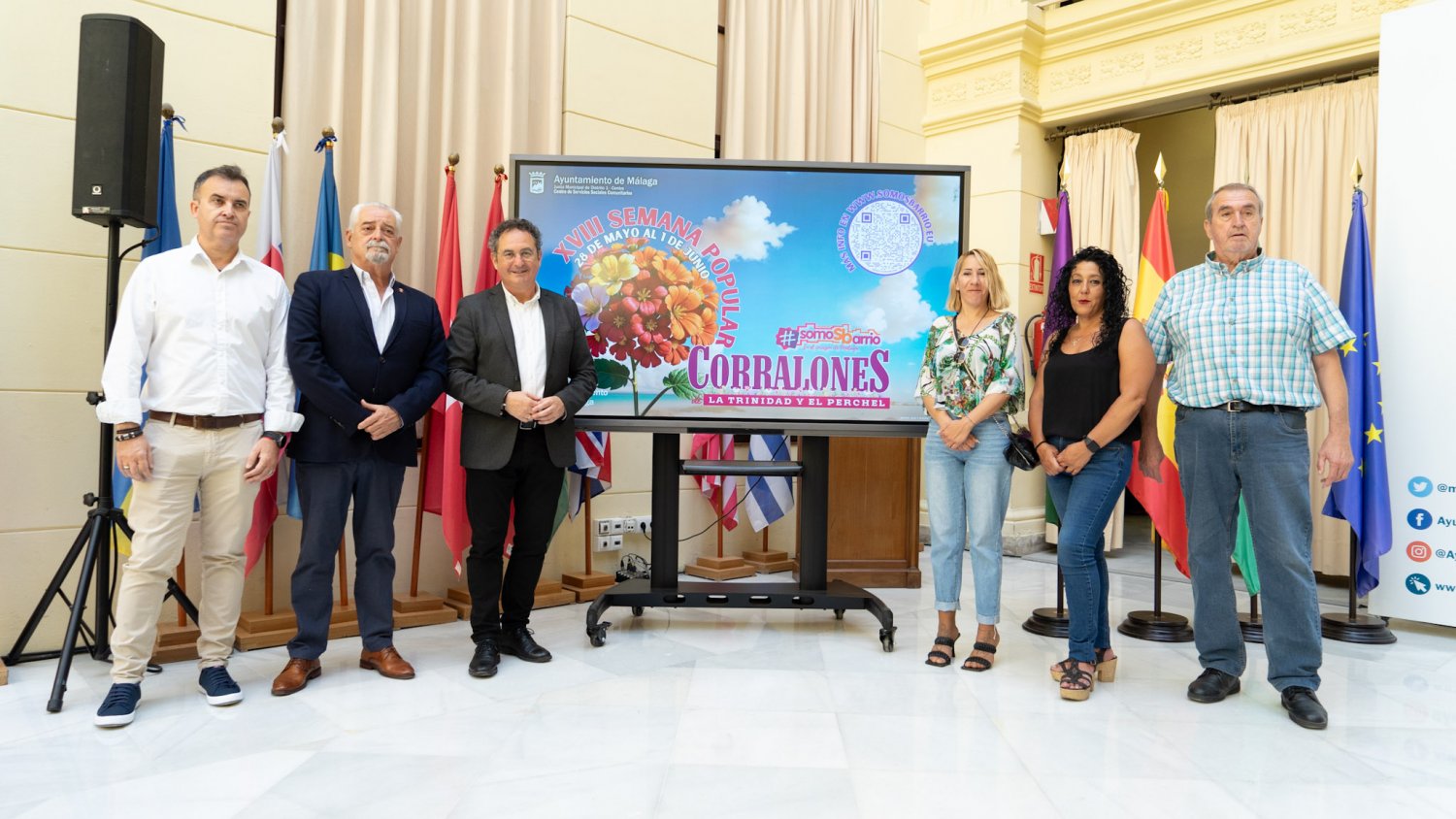 La XVIII Semana Popular de los Corralones de La Trinidad y El Perchel se celebra del 28 de mayo al 1 de junio