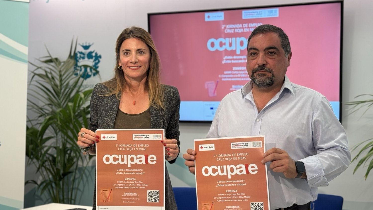 Mijas acoge la segunda edición de la Feria de Empleo Cruz Roja Costa del Sol-Ocúpate