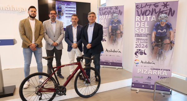 Málaga acoge dos de las cuatro etapas de la III Ruta del Sol Élite Women de ciclismo