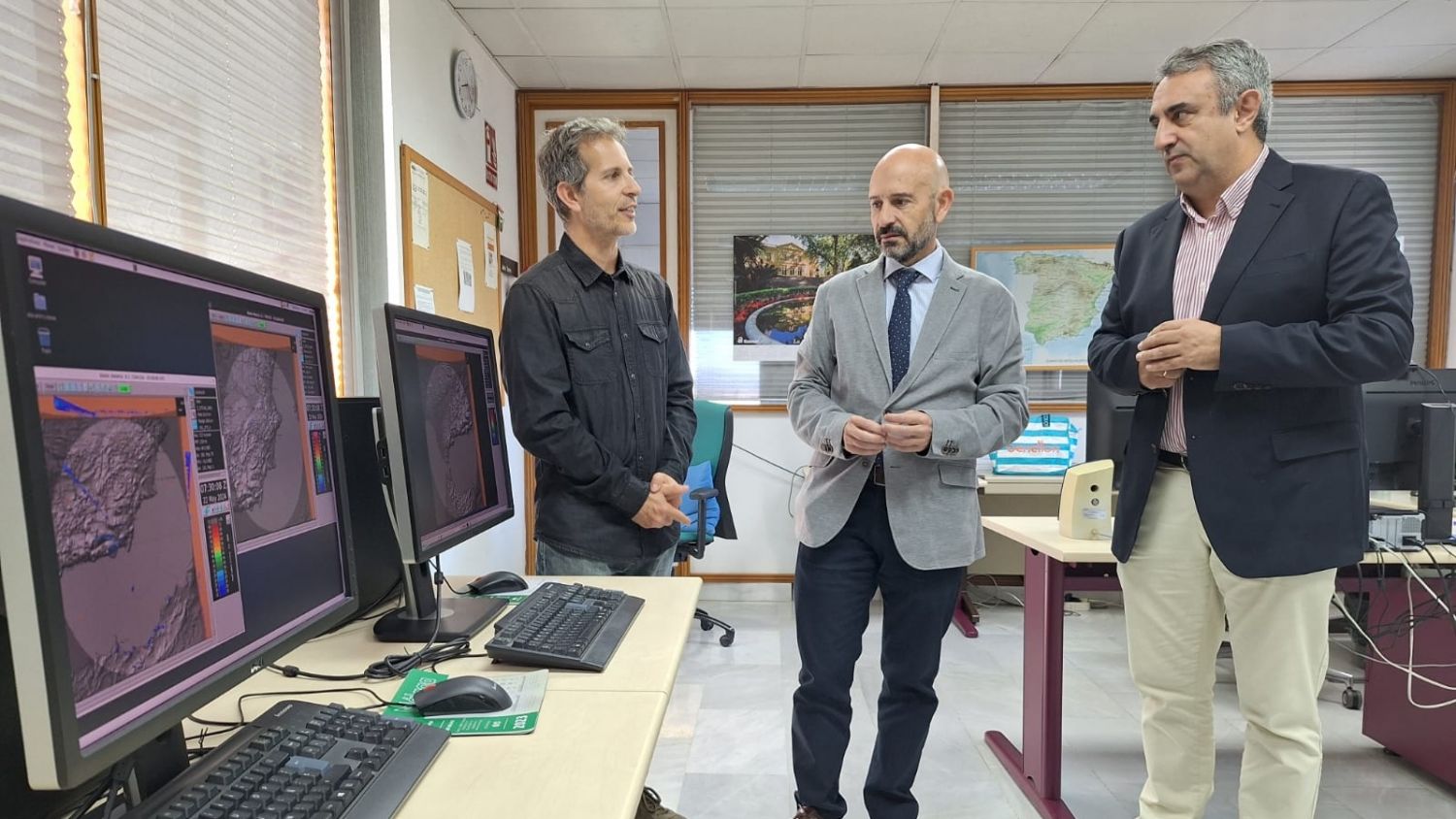 El Gobierno invierte 445.000 euros en la mejora del radar de AEMET en Alhaurín el Grande