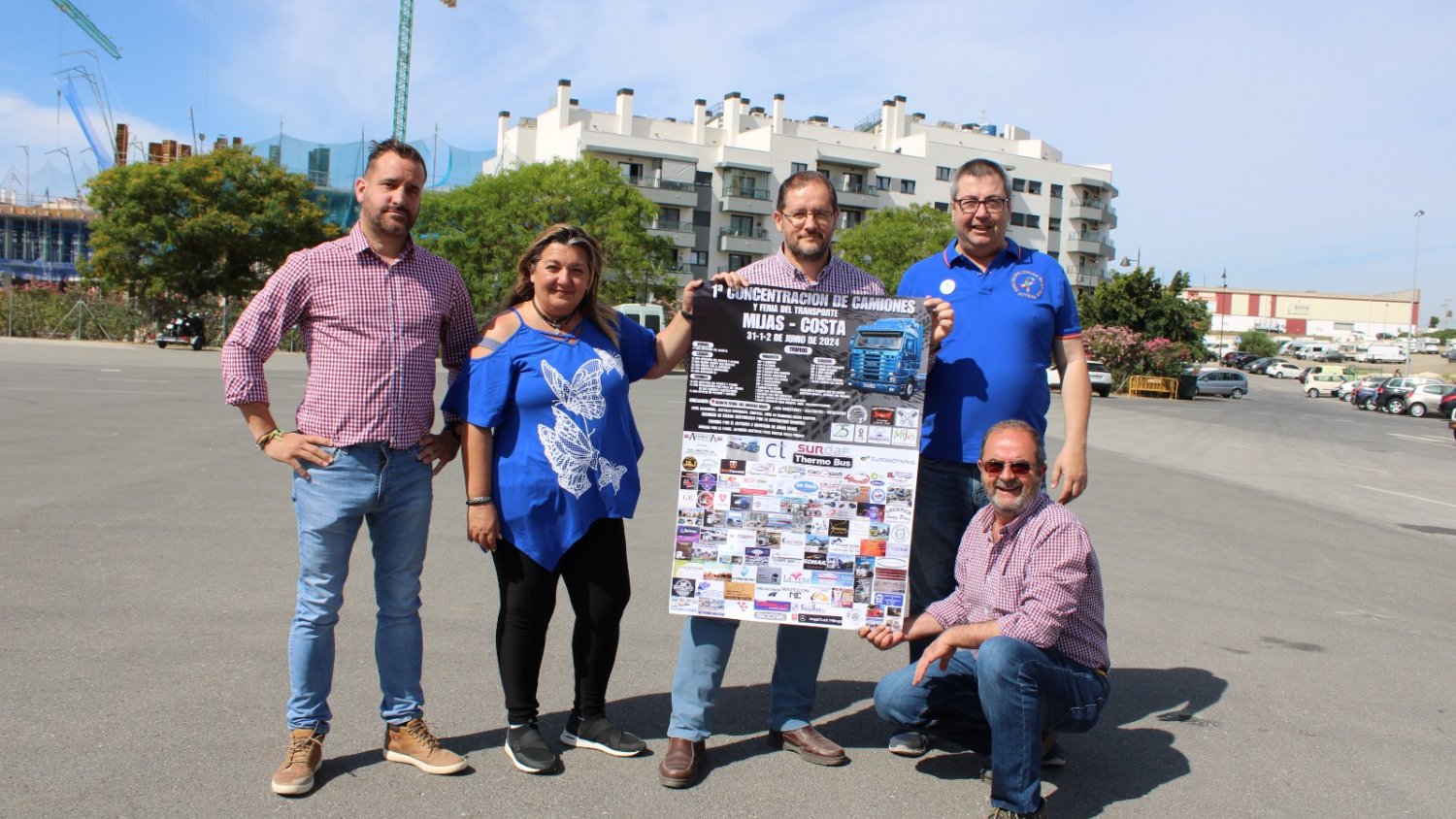La I concentración de camiones de Mijas acoge a casi 200 participantes
