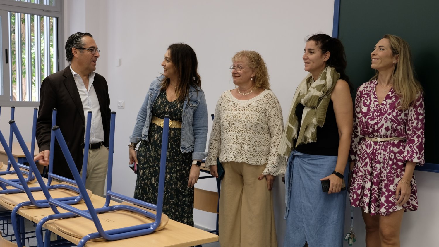 El nuevo edificio del IES Santa Bárbara de Málaga permite ampliar la oferta de ciclos formativos para el próximo curso