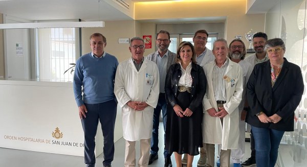 San Juan de Dios Málaga y la Consejería de Salud se reúnen para trazar estrategias en torno a la salud mental 