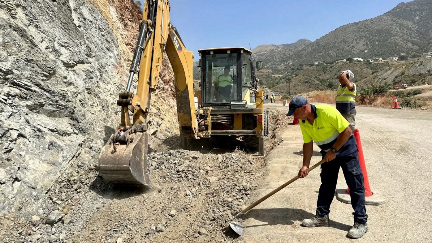 Reanudadas las obras de conexión de la zona norte de Torreblanca de Fuengirola con la autopista AP-7 